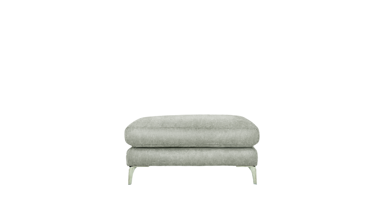 Romeo Leather Footstool