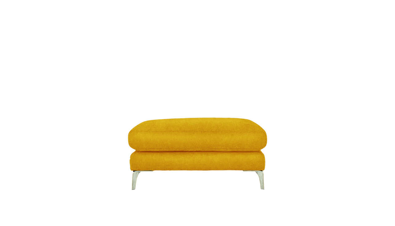 Romeo Leather Footstool