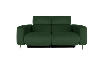 Ezra 2 Seater Power Zero Gravity Recliner Sofa with Telescopic Headrest