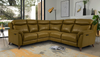 Sienna Large Double Power Recliner Corner Sofa in Leather