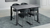 Fremont 0.76m - 1.6m Dining Table and 4 Dining Chairs