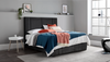 Trio Maple King Divan Set with Footboard and Headboard