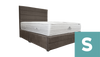 Trio Spruce Double Divan Set with Footboard and Headboard