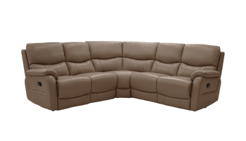 Evelyn Large Power Corner Leather Sofa