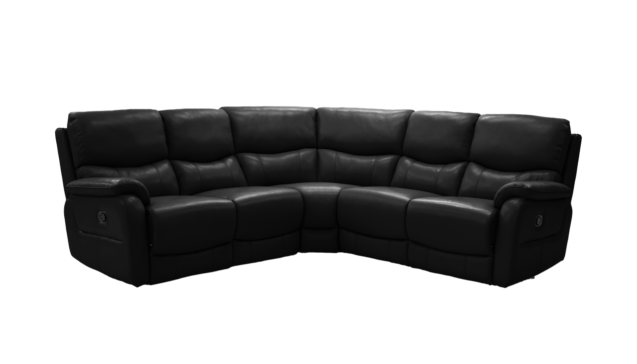 Evelyn Large Manual Corner Leather Sofa
