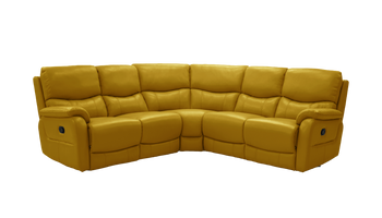 Evelyn Large Manual Corner Leather Sofa