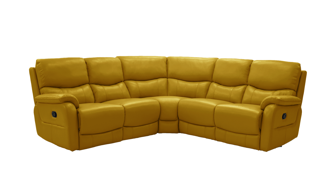 Evelyn Large Power Corner Leather Sofa