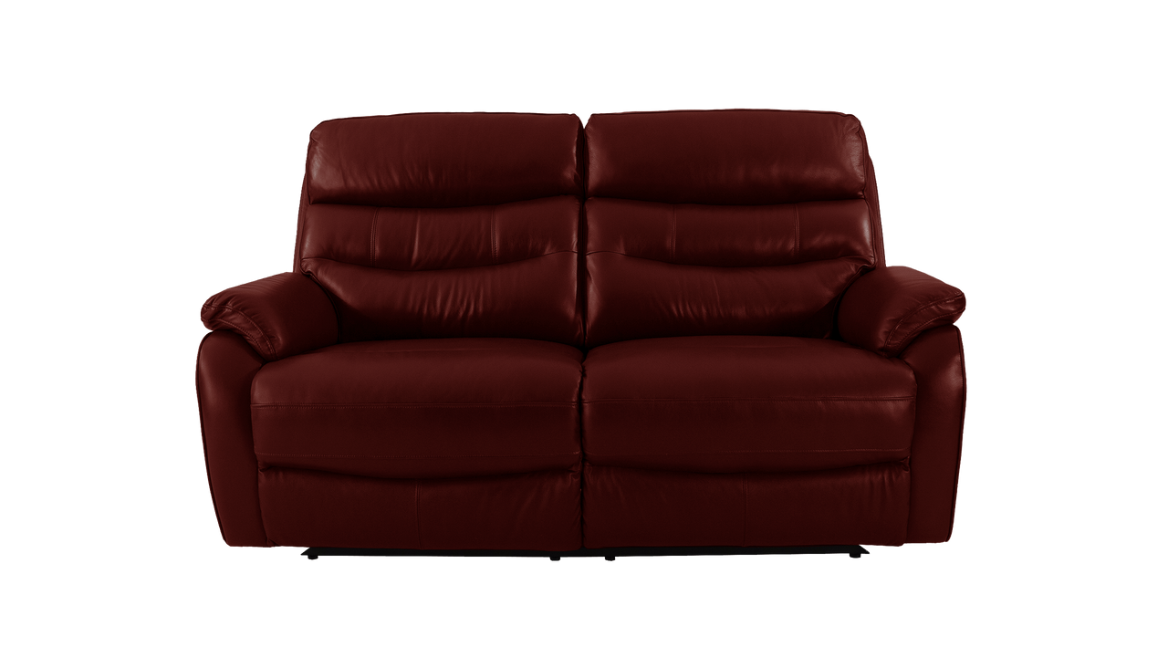 James 2 Seater Power Recliner Sofa with Power Headrests in Leather