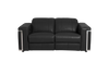 Cora 2 Seater Power Recliner Leather Sofa With Power Headrests