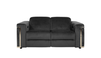 Cora 2 Seater Power Recliner Velvet Sofa With Power Headrests