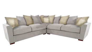 Foster Large Corner Scatter Back Sofa