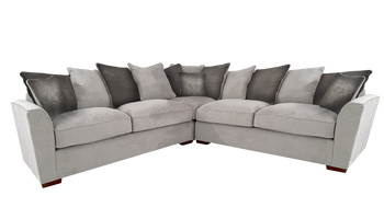 Foster Large Corner Scatter Back Sofa