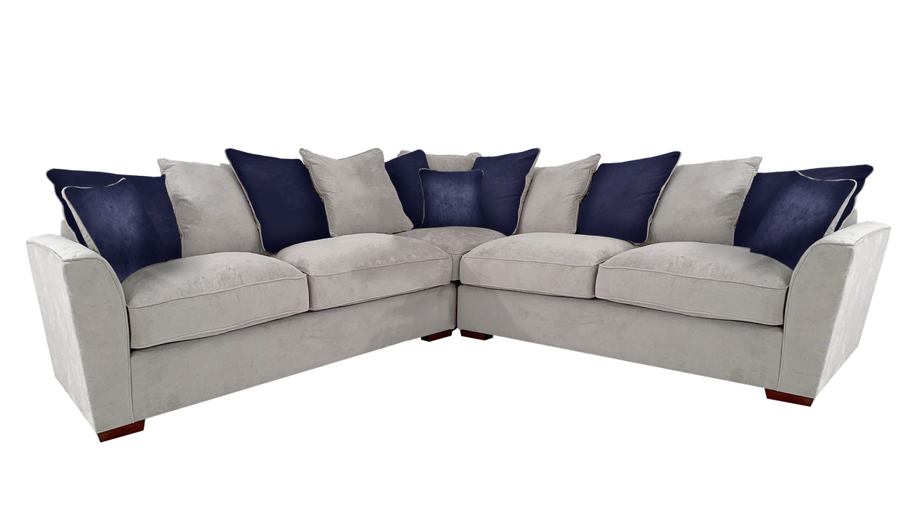 Foster Large Corner Scatter Back Sofa