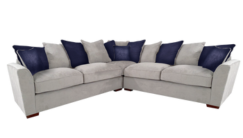 Foster Large Corner Scatter Back Sofa