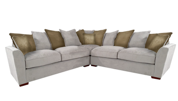 Foster Large Corner Scatter Back Sofa