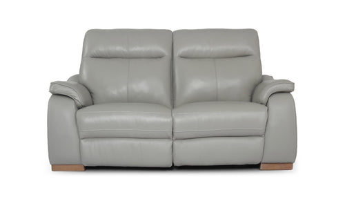 Sophia 2 Seater Manual Recliner Sofa in Leather