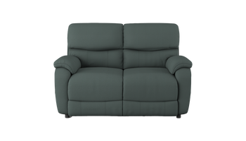 Evelyn 2 Seater Manual Recliner Fabric Sofa
