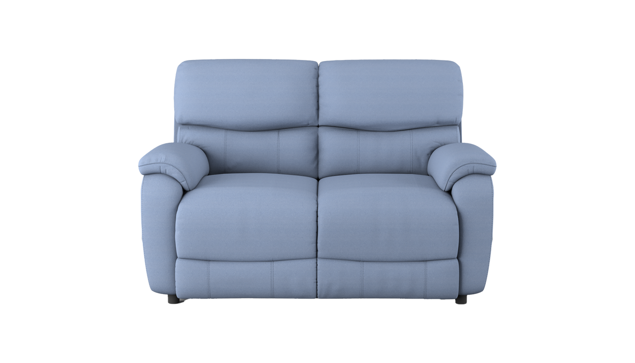 Evelyn 2 Seater Manual Recliner Fabric Sofa