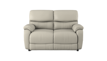 Evelyn 2 Seater Recliner leather Sofa