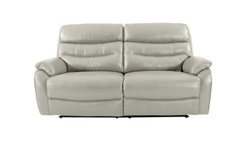 James 3 Seater Leather Power Recliner Sofa with Power Headrests