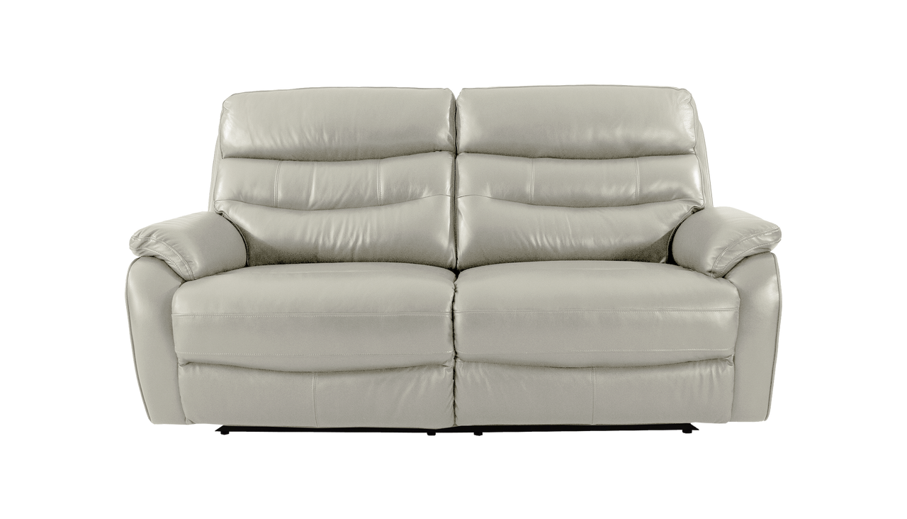 James 3 Seater Leather Power Recliner Sofa