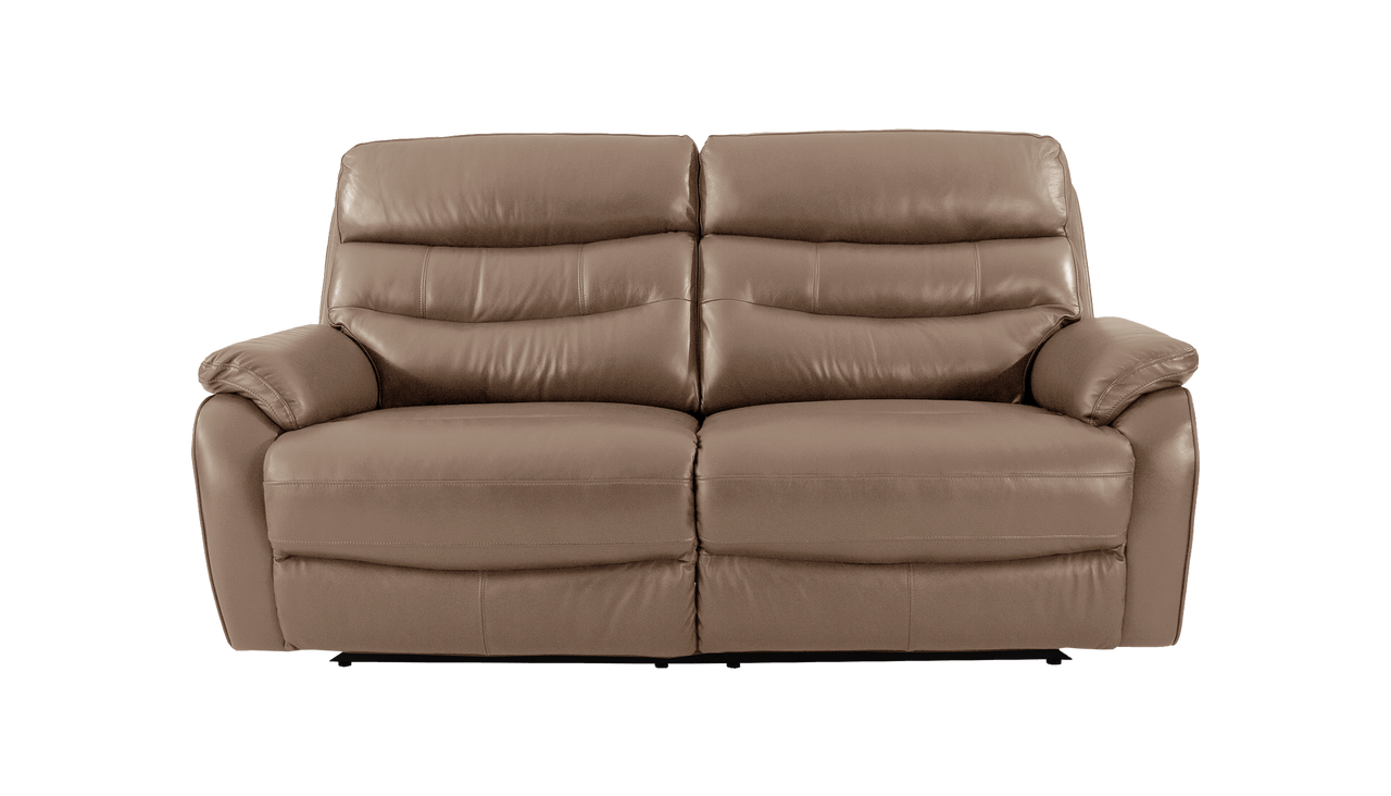 James 3 Seater Leather Power Recliner Sofa