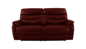 James 3 Seater Leather Power Recliner Sofa with Power Headrests