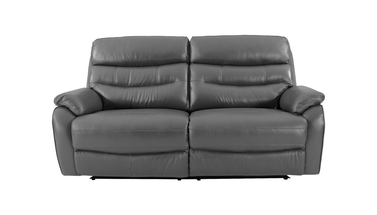 James 3 Seater Leather Power Recliner Sofa with Power Headrests