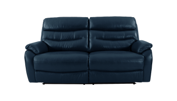 James 3 Seater Leather Power Recliner Sofa with Power Headrests
