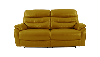 James 3 Seater Leather Sofa