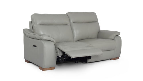Sophia 2 Seater Power Recliner Sofa With Power Headrests in Leather