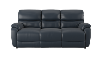Evelyn 3 Seater Leather Sofa