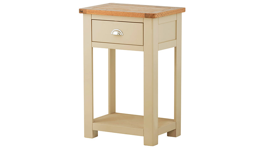 Arlington Two Tone 1 Drawer Console Table - AHF Furniture & Carpets