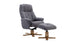 Dubai Swivel Chair and Stool - AHF Furniture & Carpets