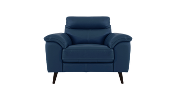 Jayley Leather Armchair With Storage