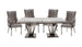 Amour 2m Dining Table With 4 Chairs