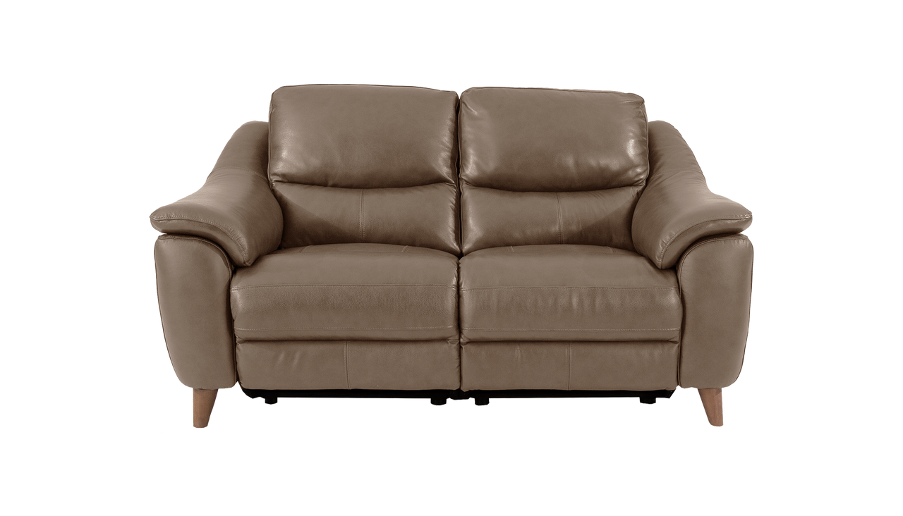 Francis 2 Seater Power Recliner Leather Sofa