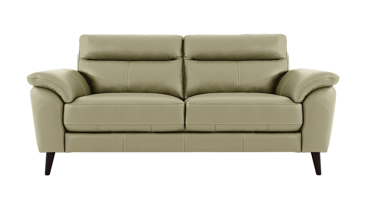 Jayley 3 Seater Leather Sofa