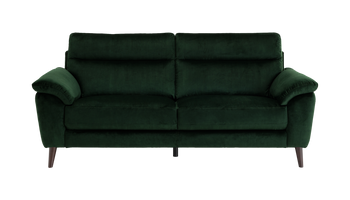 Jayley 3 Seater Fabric Sofa