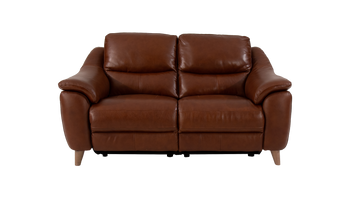 Francis 2 Seater Leather Sofa