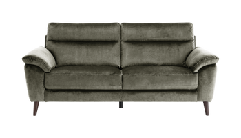 Jayley 3 Seater Fabric Sofa With Storage