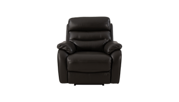 James Manual Recliner Leather Armchair