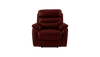 James Manual Recliner Leather Armchair