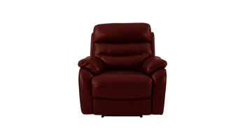 James Manual Recliner Leather Armchair