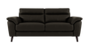 Jayley 3 Seater Leather Sofa With Storage