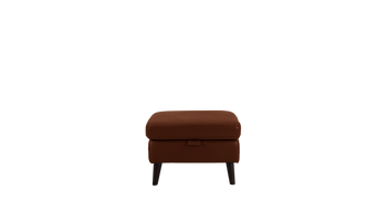 Jayley Leather Storage Footstool