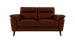 Jayley 2 Seater Leather Sofa with Storage