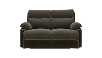 Freya 2 Seater Reclining Fabric Sofa