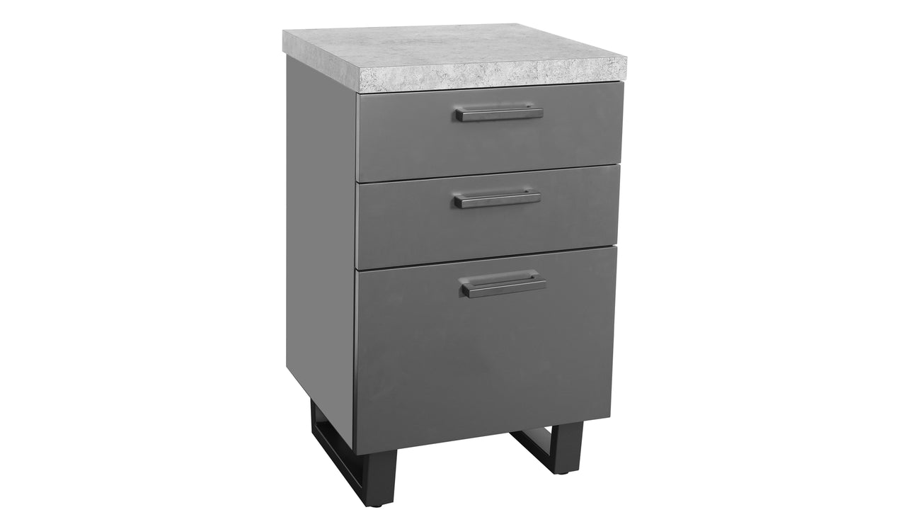 Brooklyn Concrete Office Filing Cabinet