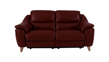 Francis 3 Seater Leather Sofa